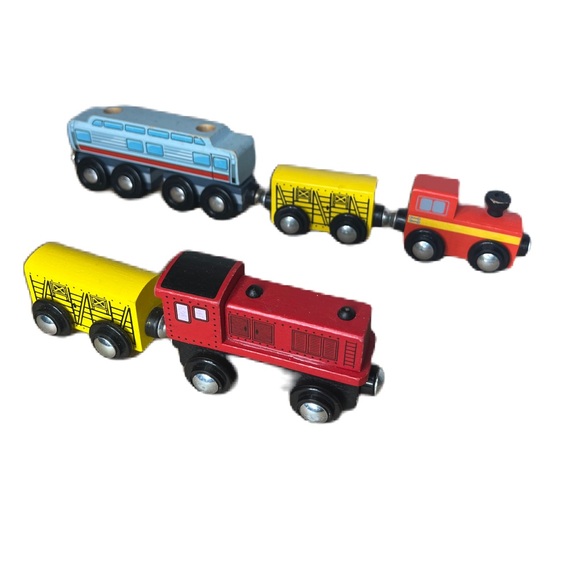Wooden train bundle - Picture 2 of 6